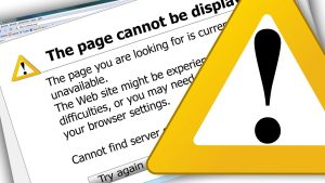 404 error message