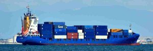 Containers - image of ship loaded with containers