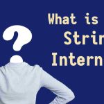 What is Java String Interning?