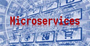 Microservices - image o f lots of connected computers