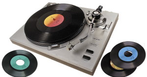 Java records - image of old-fashioned record player