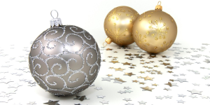 Picture of shiny ornaments