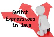 Switch expressions in Java - image with 3 arrows in different directions