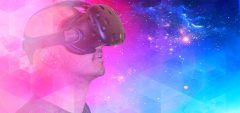 Tech with empathy: image of a man wearing a VR headset